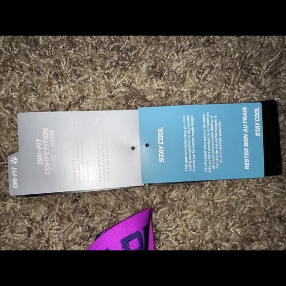 Nike Women's Dri-Fit Pro 3 Big Dot Training Shorts - Picture 12 of 13